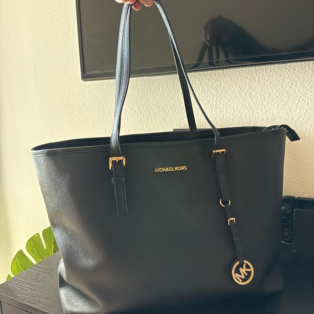Michael Kors Black Tote Bag